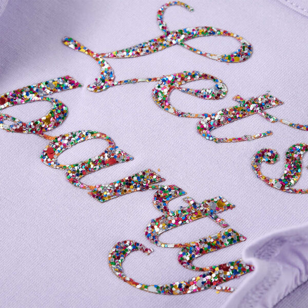 Lasten pitk&auml;hihainen T-paita vaaleanliila 92