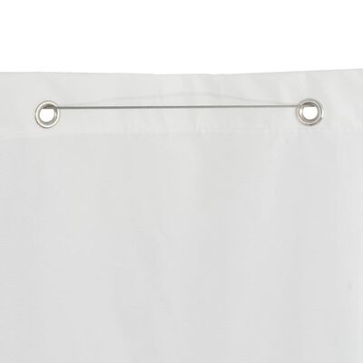 vidaXL Pystymarkiisi Oxford-kangas 140x240 cm valkoinen