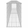 vidaXL Gabion-kivikori kansilla galvanoitu ter&auml;s 300x30x50 cm