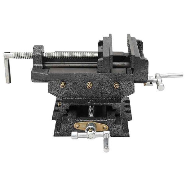 vidaXL Manuaalisesti k&auml;ytett&auml;v&auml; sivuliukuva poraruuvipenkki 150 mm