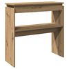 vidaXL Konsolip&ouml;yt&auml; artesaani tammi 80x30x80 cm tekninen puu