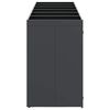 vidaXL Roskakuskin säilytys 6:lle astiassa Antrasiitti