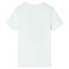 Lasten lyhythihainen T-paita ecru 128
