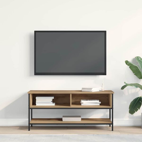vidaXL TV-tasosetti Artisan tammi 100 x 35 x 45 cm Tekninen puu