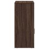 vidaXL Kenkäkaappi ruskea tammi 56,5x39x90 cm tekninen puu