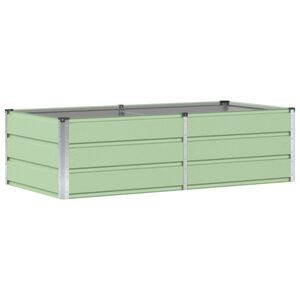 vidaXL Kukkalaatikko Vihre&auml; 160 x 80 x 45 cm Ter&auml;s
