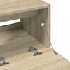vidaXL Allaskaappi Sonoma tammi 78x37x59 cm tekninen puu