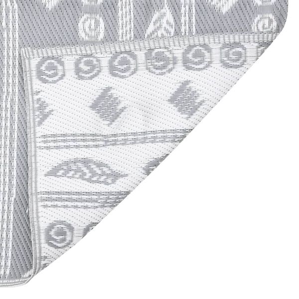 vidaXL Ulkomatto ARAKIL harmaa 120x180 cm PP