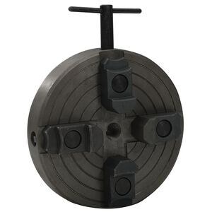 vidaXL Nelileukainen puukara M18-liit&auml;nn&auml;ll&auml; ter&auml;s musta 150x63 mm