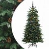 vidaXL Salkomallinen tekoinen joulukuusi 150 cm 150 LEDi&auml;