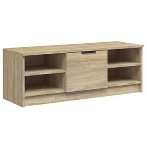 vidaXL TV-taso Sonoma-tammi 102x35,5x36,5 cm tekninen puu