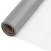 vidaXL Verkkosuoja ruostumaton ter&auml;s 100x2000 cm hopea
