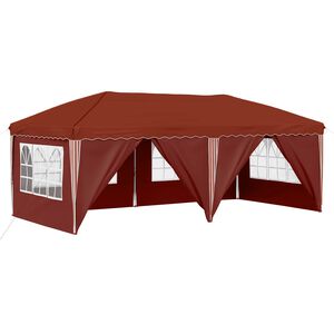 vidaXL Pop-up Juhlateltta 575 x 288 x 245 cm Terrakotta