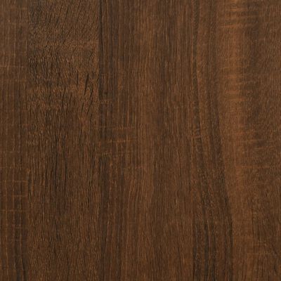 vidaXL Konsolipöytä ruskea tammi 150x29x76,5 cm tekninen puu