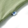 Lasten lyhythihainen T-paita vaalea khaki 140