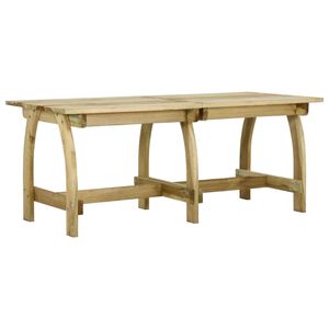 vidaXL Puutarhap&ouml;yt&auml; 220x74x75 cm kyll&auml;stetty m&auml;nty
