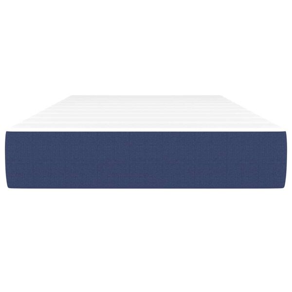 vidaXL Pussijousipatja sininen 80x200x20 cm kangas
