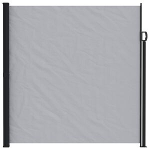vidaXL K&auml;yt&auml;v&auml;verho 600 x 220 cm Polyesteri Suorakaide Harmaa