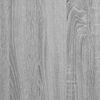 vidaXL Sein&auml;hyllyt 2 kpl Harmaa Sonoma 75x16,5x16,5 cm Engineered Wood