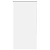 vidaXL Rullaverho Blackout valkoinen 75x130 cm Kankaan leveys 70,7 cm