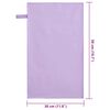 vidaXL Urheilupyyhkeet 2 pcs Violetti 50 x 30 cm