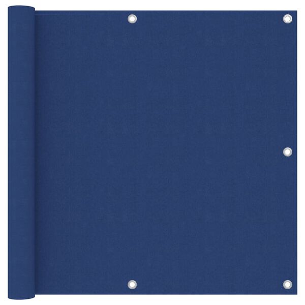 vidaXL Parvekkeen suoja sininen 90x300 cm Oxford kangas