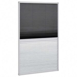 vidaXL Plisse Hyttysverkko Ikkunaan 160 x 80 cm Varjostimella