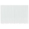 vidaXL Verkkoverho verhoilla Valkoinen 200 x 600 cm Polyesteri