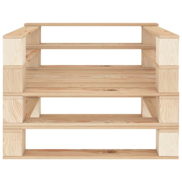 vidaXL Puutarhan lavanojatuoli puu valkoinen