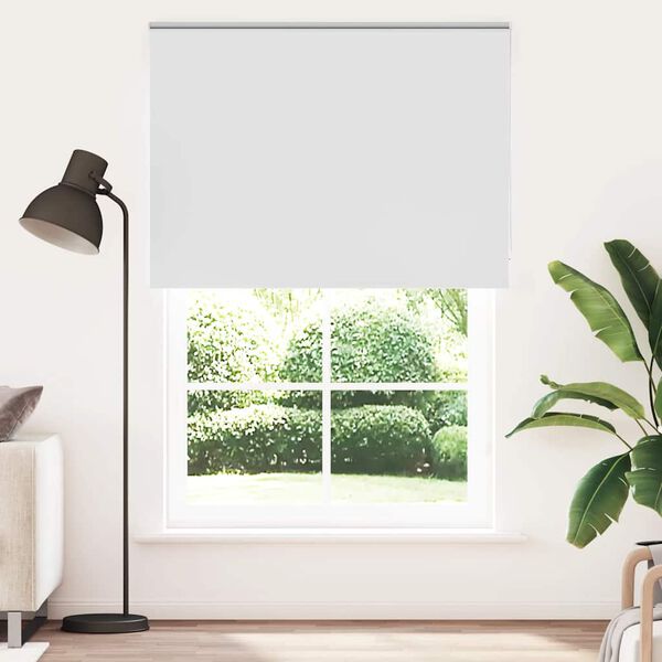 vidaXL Rullaverho Blackout valkoinen 150x230 cm Kankaan leveys 146,6cm