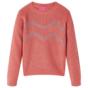 Lasten neulepaita keskipinkki 128