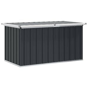 vidaXL Puutarhan varastoarkku antrasiitti 129x67x65 cm