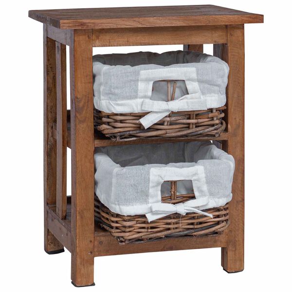 vidaXL Sivup&ouml;yt&auml; Ruskea T&auml;ysi Mahonki