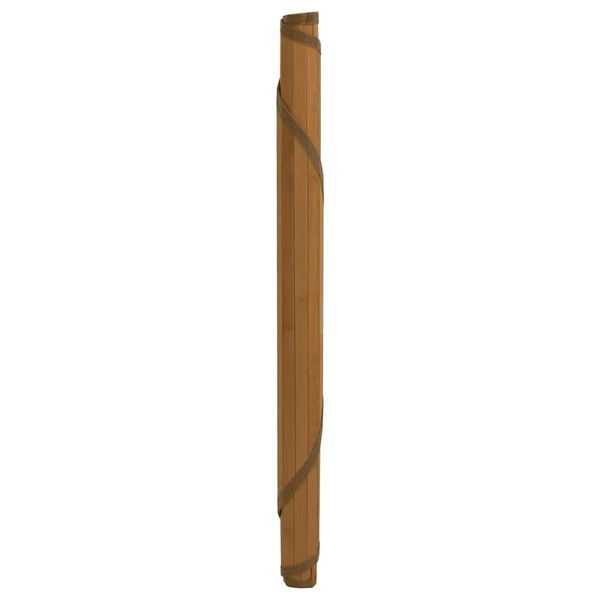vidaXL Matto py&ouml;re&auml; ruskea 80 cm bambu