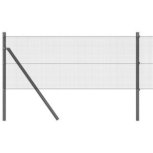vidaXL Kehitetty liitetty langoittain 10 x 0,5 m PVC-pinnoitettu ter&auml;s