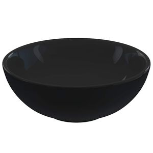 vidaXL Pesuallas Gloss Musta &Oslash;28x10 cm Keramiikka