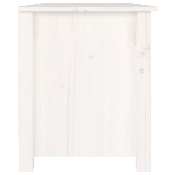 vidaXL Kenk&auml;penkki valkoinen 70x38x45,5 cm t&auml;ysi m&auml;nty