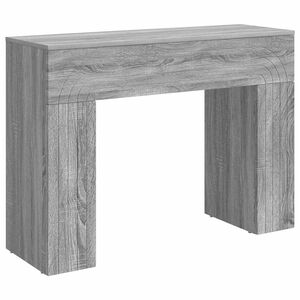 vidaXL Sohvap&ouml;yt&auml; Harmaa sonoma 102 x 35 x 75 cm Tekninen puu