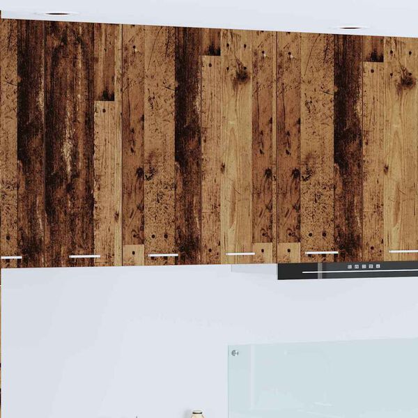 vidaXL Henkarikaappi ovella Vanha puu 60 x 31 x 80 cm Tekninen puu