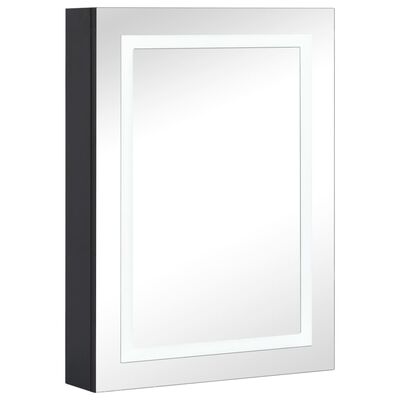 vidaXL LED kylpyhuoneen peilikaappi 50x13x70 cm