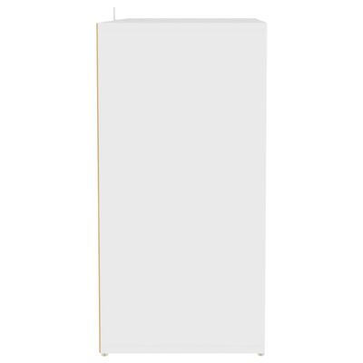 vidaXL Kenkäkaappi valkoinen 60x35x70 cm lastulevy