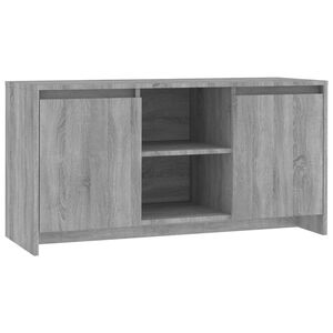 vidaXL TV-taso harmaa Sonoma 102x37,5x52,5 cm tekninen puu