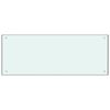 vidaXL Keitti&ouml;n roiskesuoja valkoinen 100x40 cm karkaistu lasi