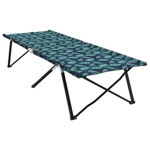 vidaXL Taitettava leirint&auml;vuode Mets&auml; 206 x 76 x 74 cm Oxford ja Ter&auml;s