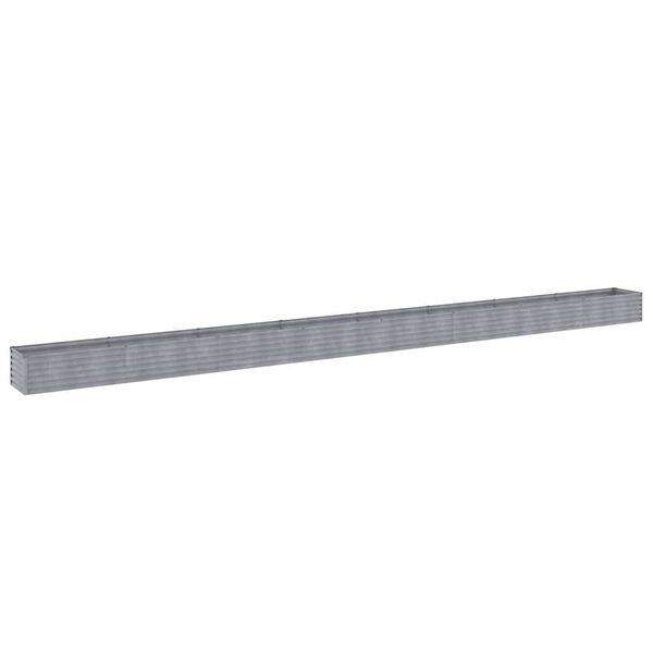 vidaXL Korotettu kukkalaatikko 770x50x36 cm Corten ter&auml;s