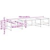 vidaXL TV-kaappi Sonoma 170.5 x 36 x 30.5 cm Tekninen puu