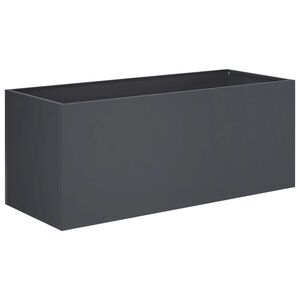 vidaXL Puutarha ruukku Antrasiitti 100 x 40 x 40 cm