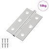 vidaXL Sarana Yksiv&auml;rinen 899 kpl Hopea 58 x 35 x 1 mm Ter&auml;s