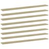 vidaXL Kirjahyllytasot 8 kpl Sonoma-tammi 100x10x1,5 cm lastulevy
