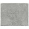 vidaXL Sohvapöytä betoninharmaa 80x50x40 cm tekninen puu